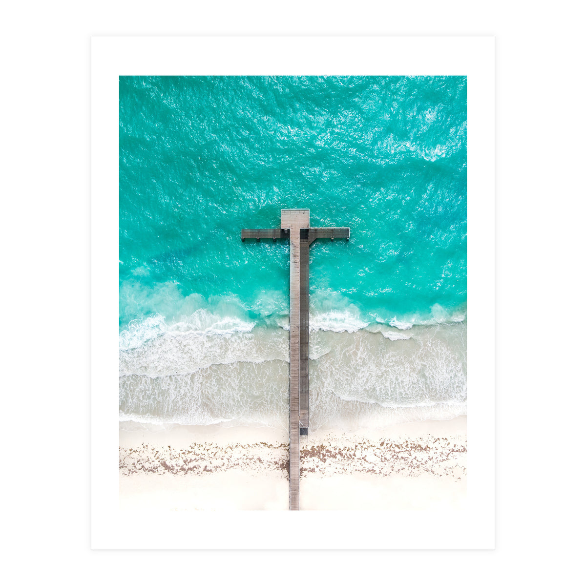 Coogee Jetty, Perth, Wa (Print Only)