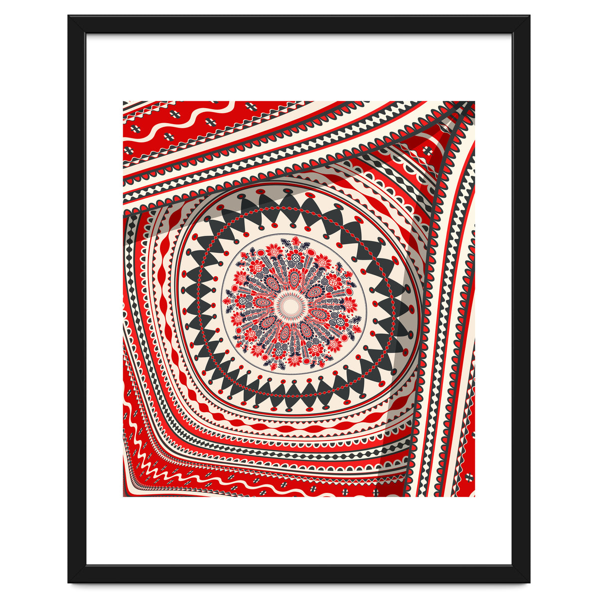 Romanian embroidery background 26