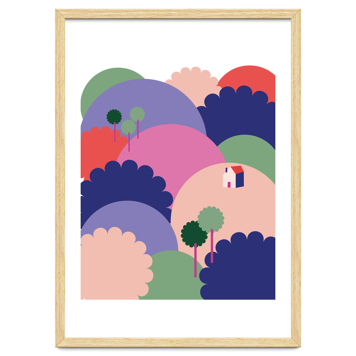 Mediterranean Landscape 1 Rgb