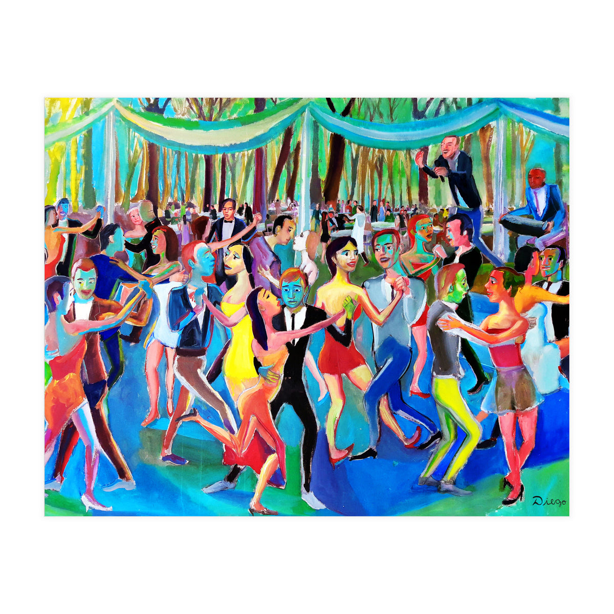 Milonga En La Plaza (Print Only)