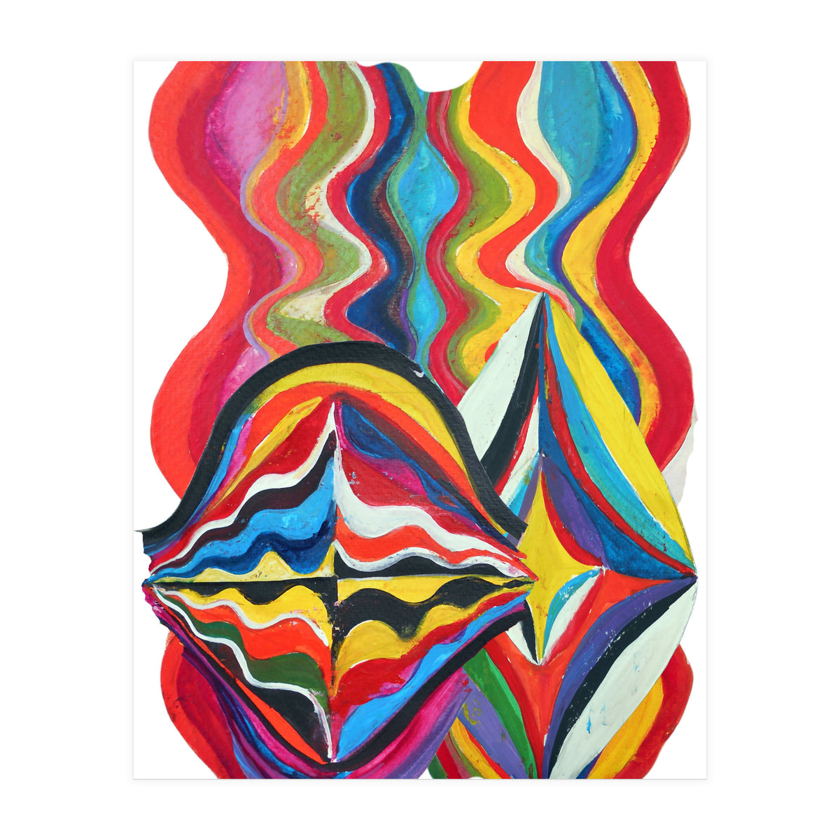 Pop Abstract Asimetrico 20 Copia (Print Only)