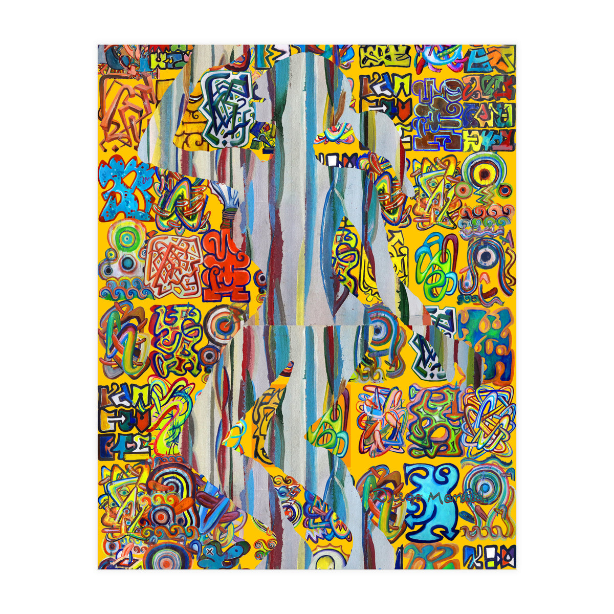 Dance Girl B 37 (Print Only)