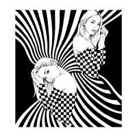 vasarely dreaming (Print Only)