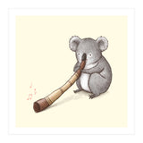 Koala Playing a Didgeridoo (Print Only) thumbnail