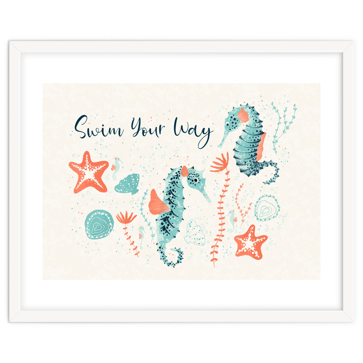 Swim Your Way Seahorse