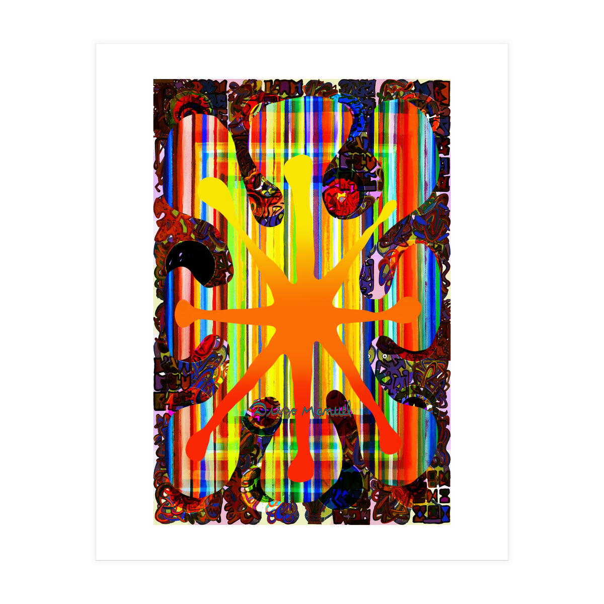 Fuego Y Graffiti 71 (Print Only)