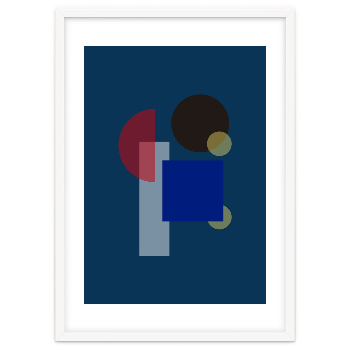 Modern Geometric Abstract 12