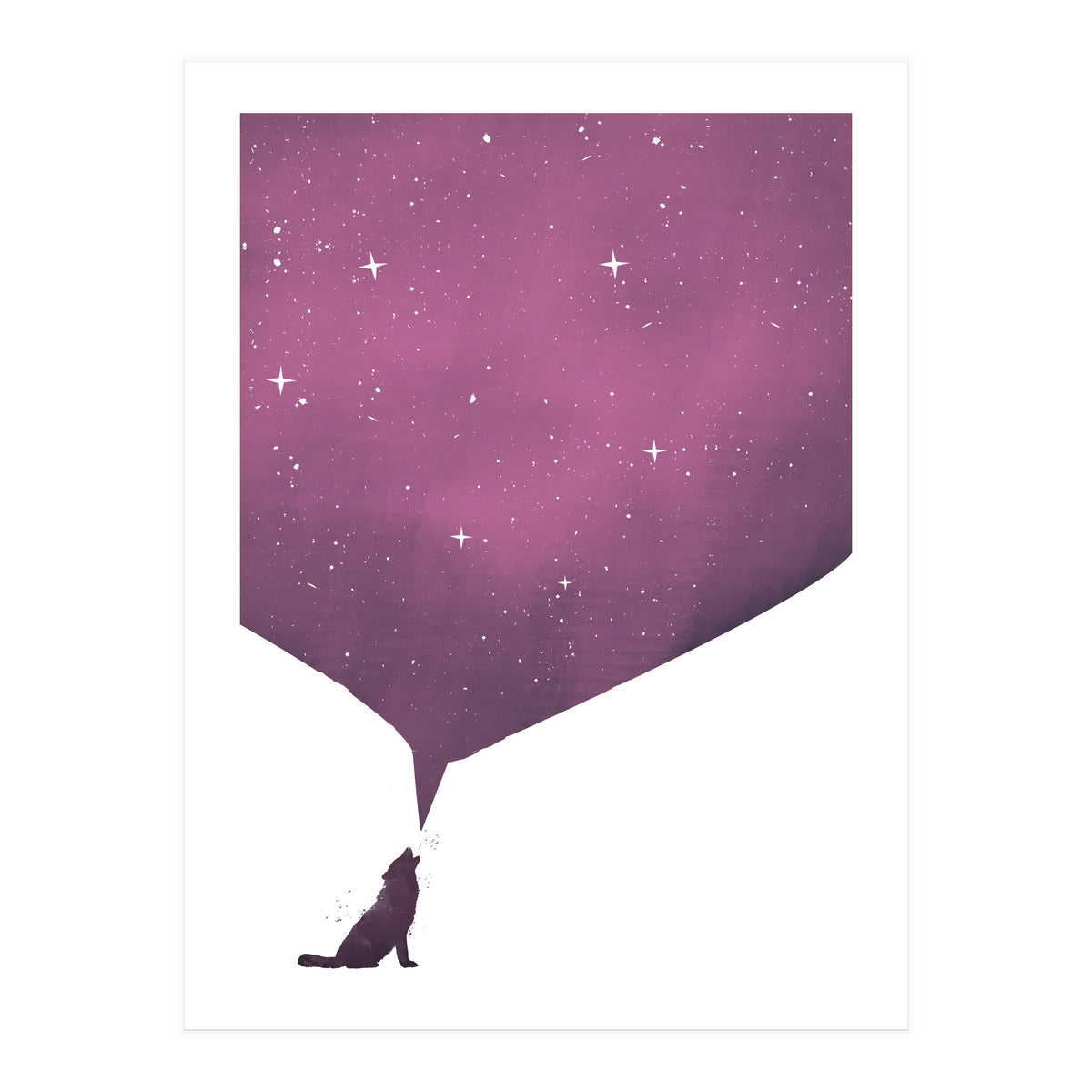 Wolf Song Ii (Print Only)