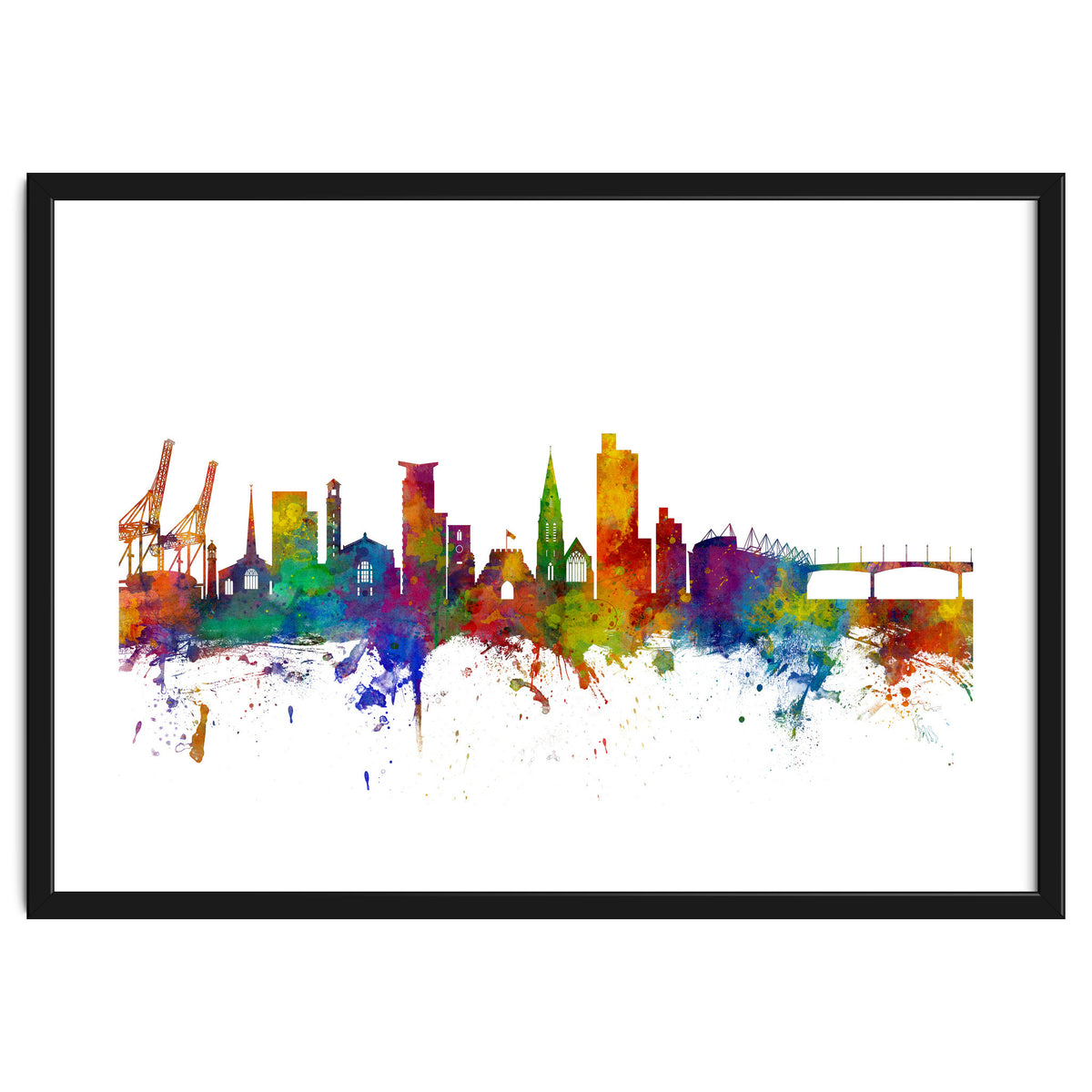 Southampton England Skyline