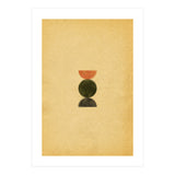 Blurry mid century modern shapes (Print Only) thumbnail