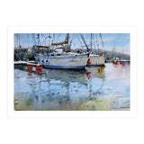 Yachts watercolor (Print Only) thumbnail