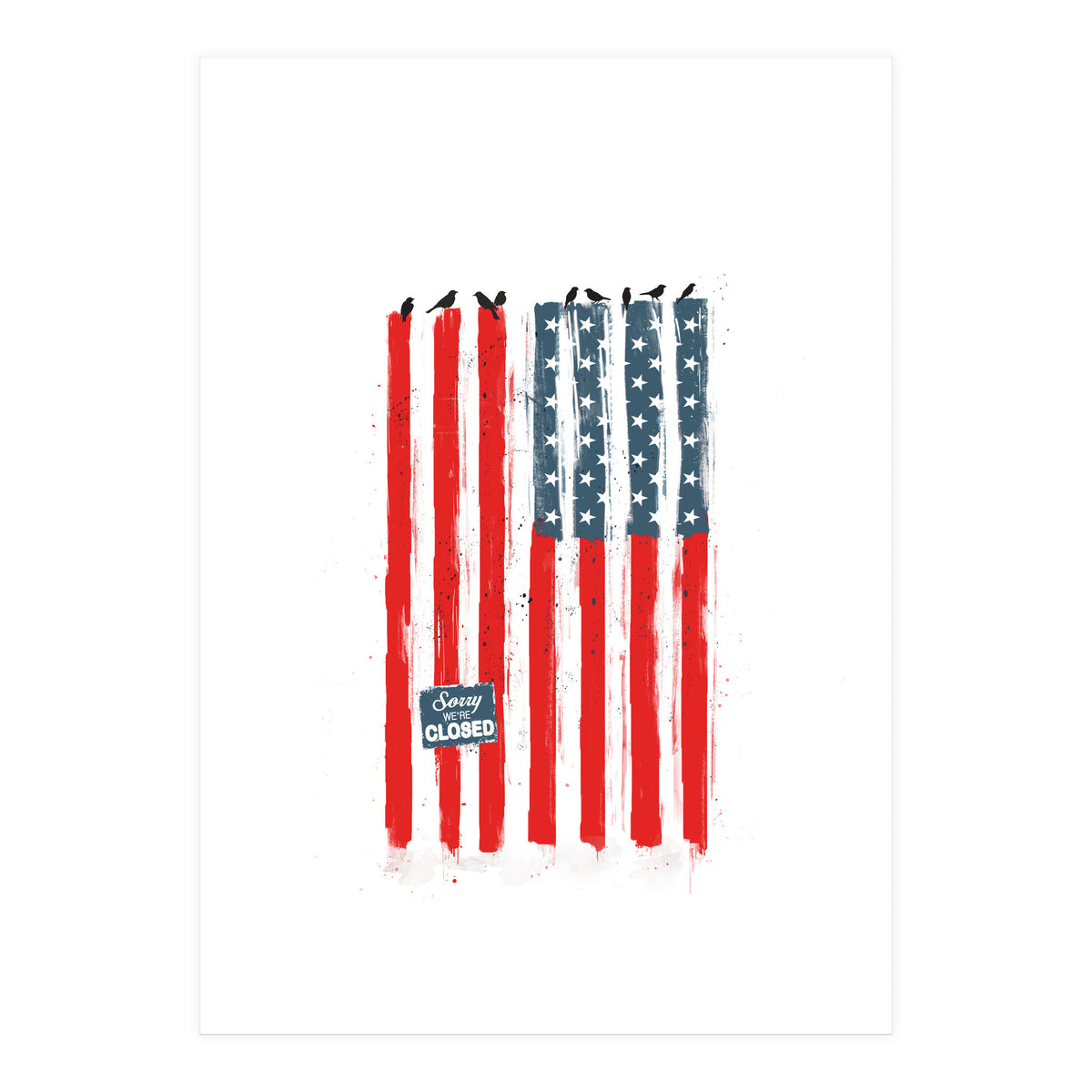 Sorry We're Closed (Print Only)