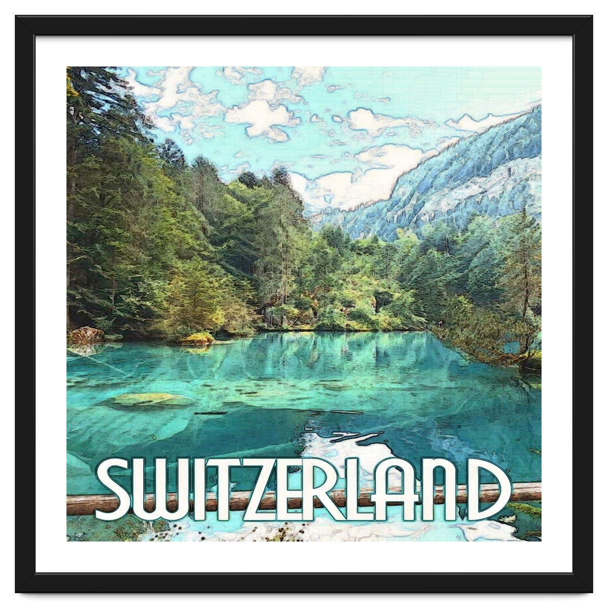 Blausee Naturpark, Switzerland.