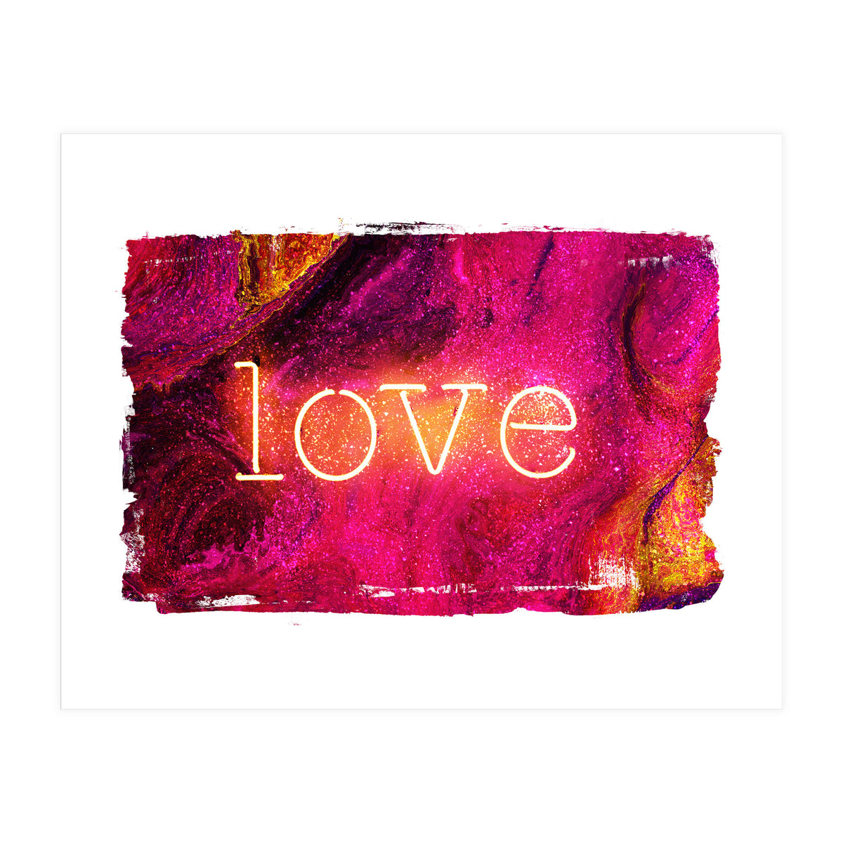 Neon Collection - Love (Print Only)