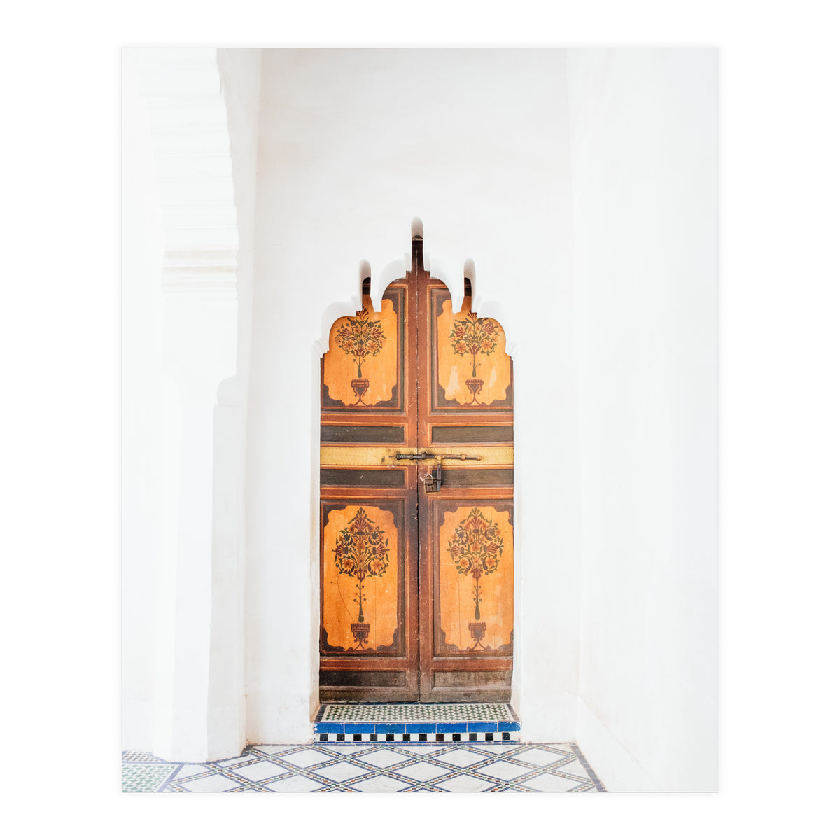 Ancient Moroccan Door (Print Only)
