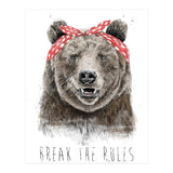 Break The Rules (color version) (Print Only) thumbnail