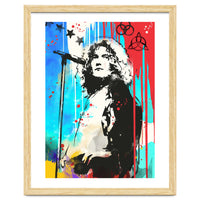 Robert Plant pop art poster