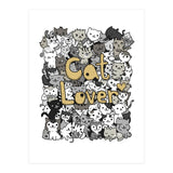 Doodle 68: Cat Lover (Print Only) thumbnail