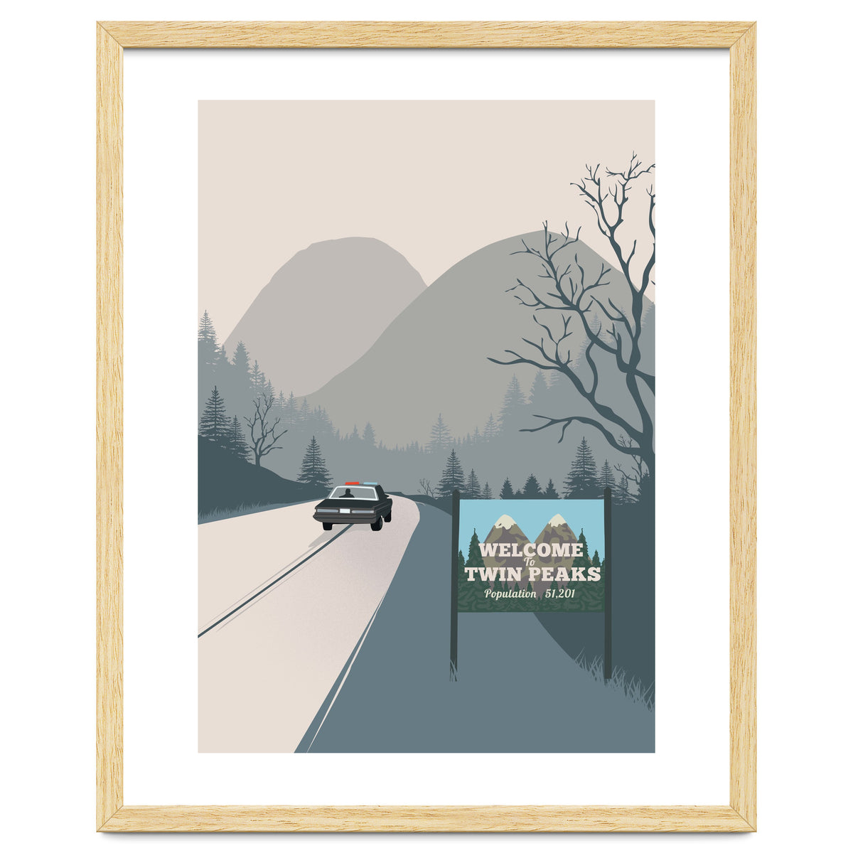 Welcome to Twin Peaks poster