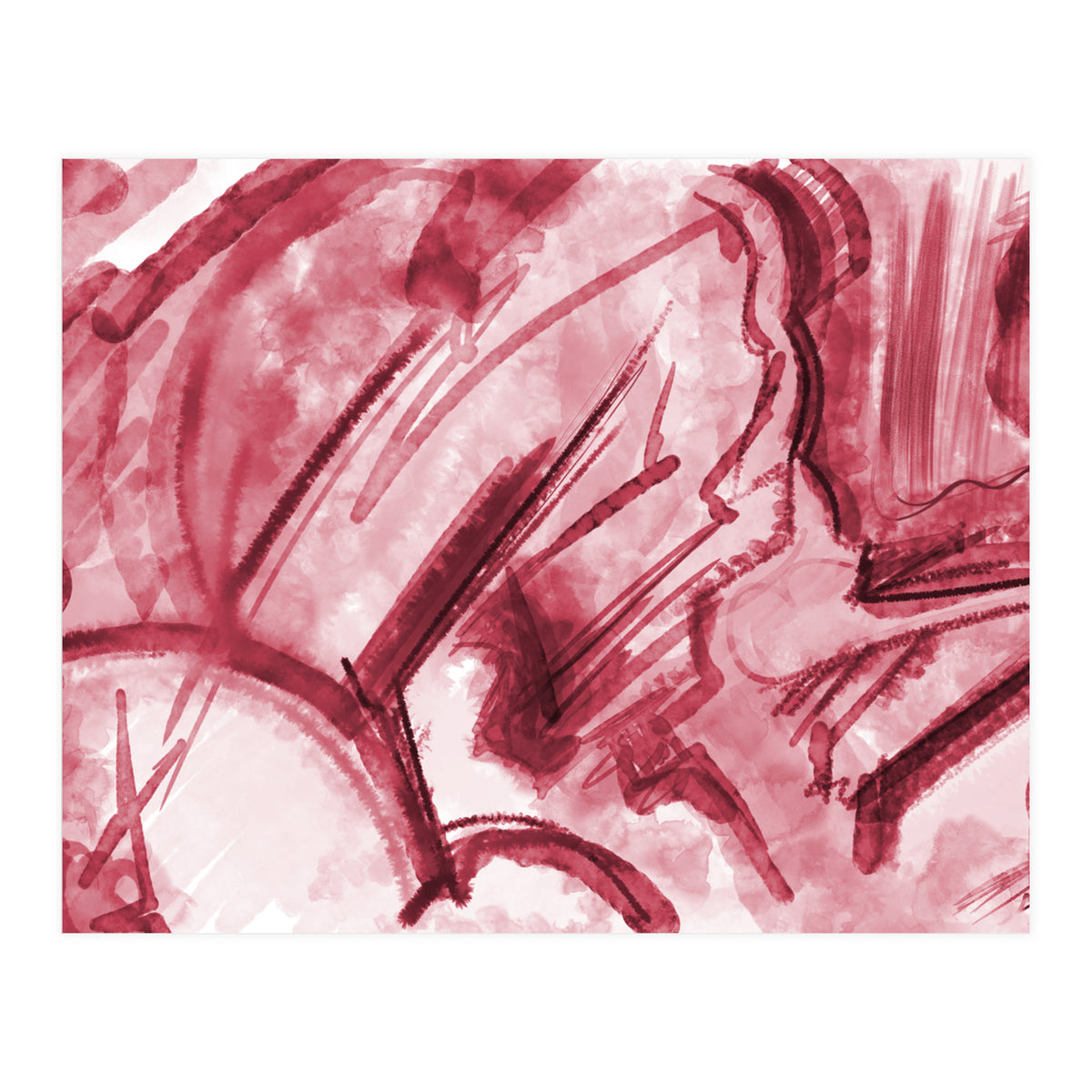 Red And Beautiful (Print Only)