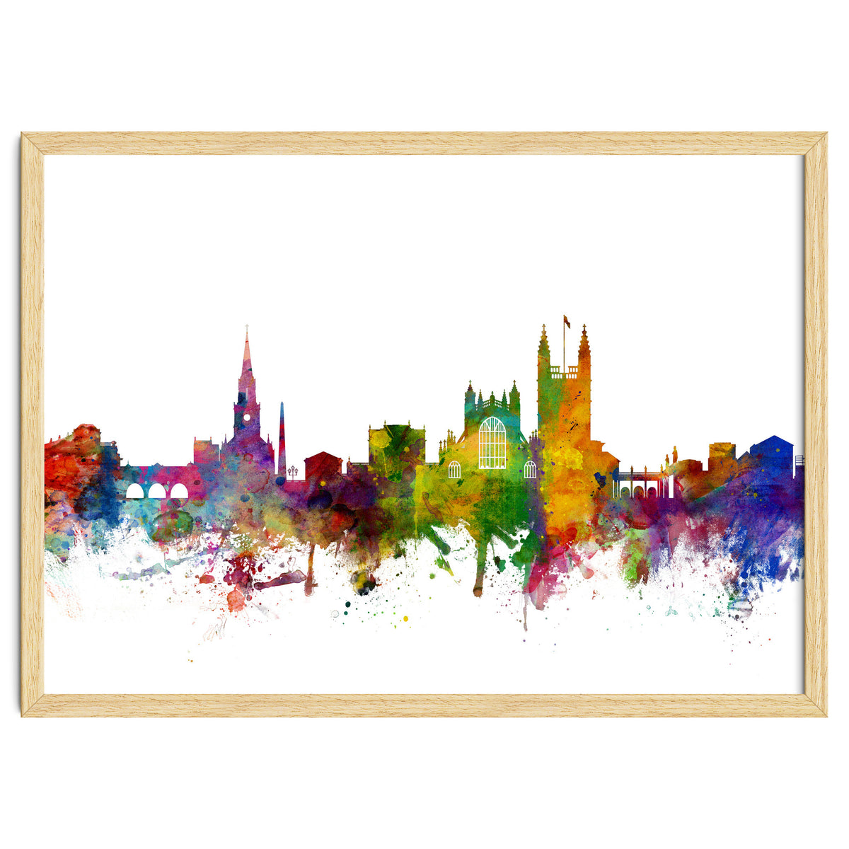 Bath England Skyline Cityscape