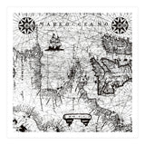 Antique Mercant Map  (Print Only) thumbnail