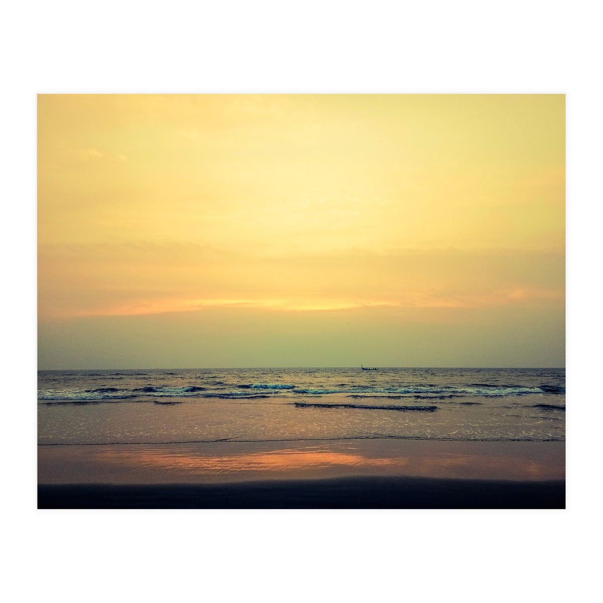 Sunset @ Sea (Print Only)