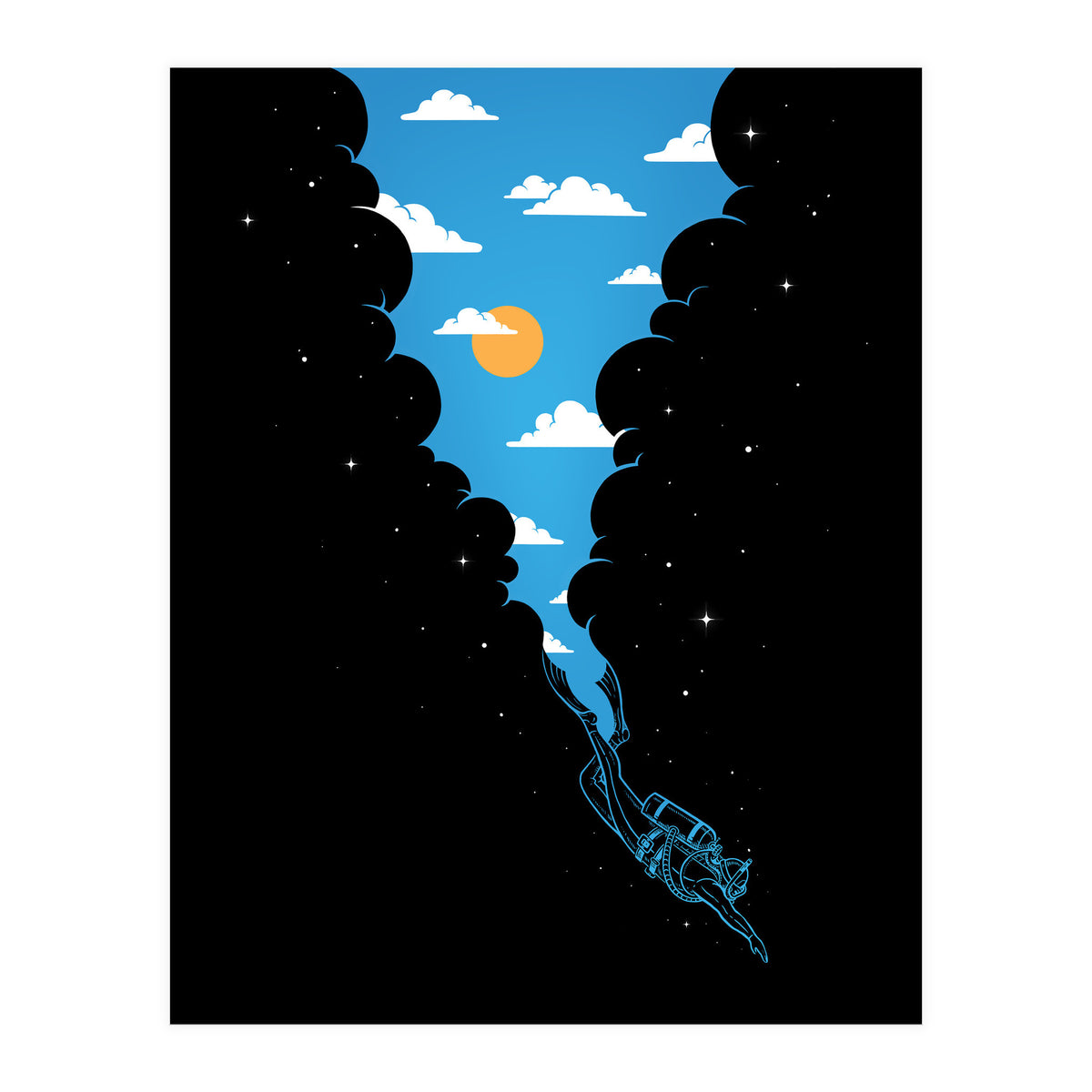 Skydiver (Print Only)
