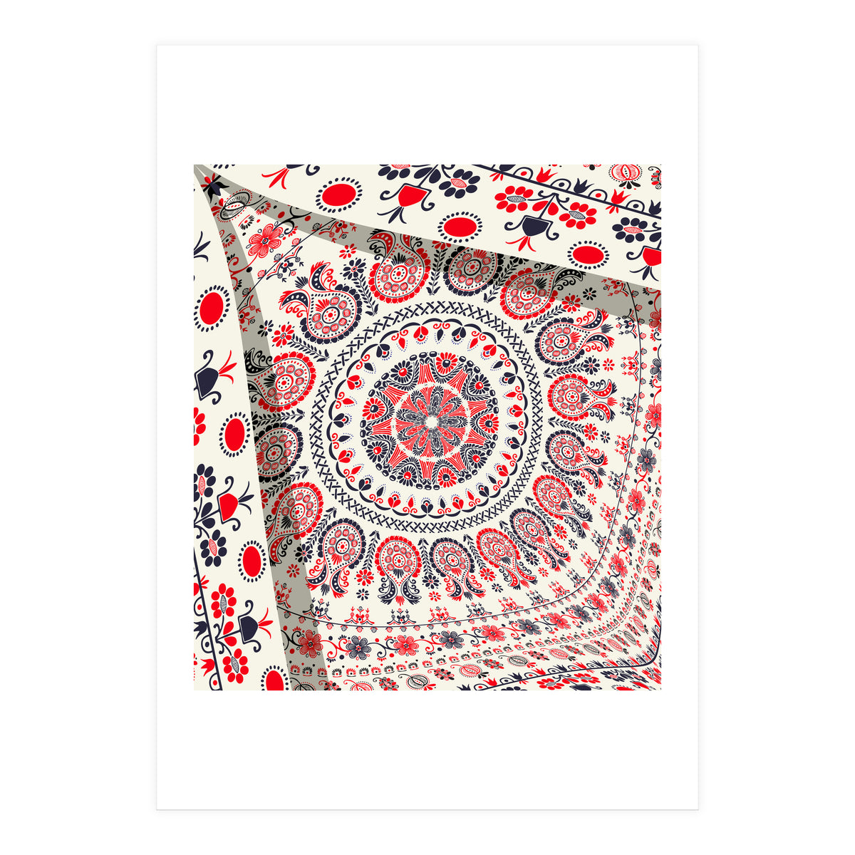 Romanian embroidery background 31 (Print Only)