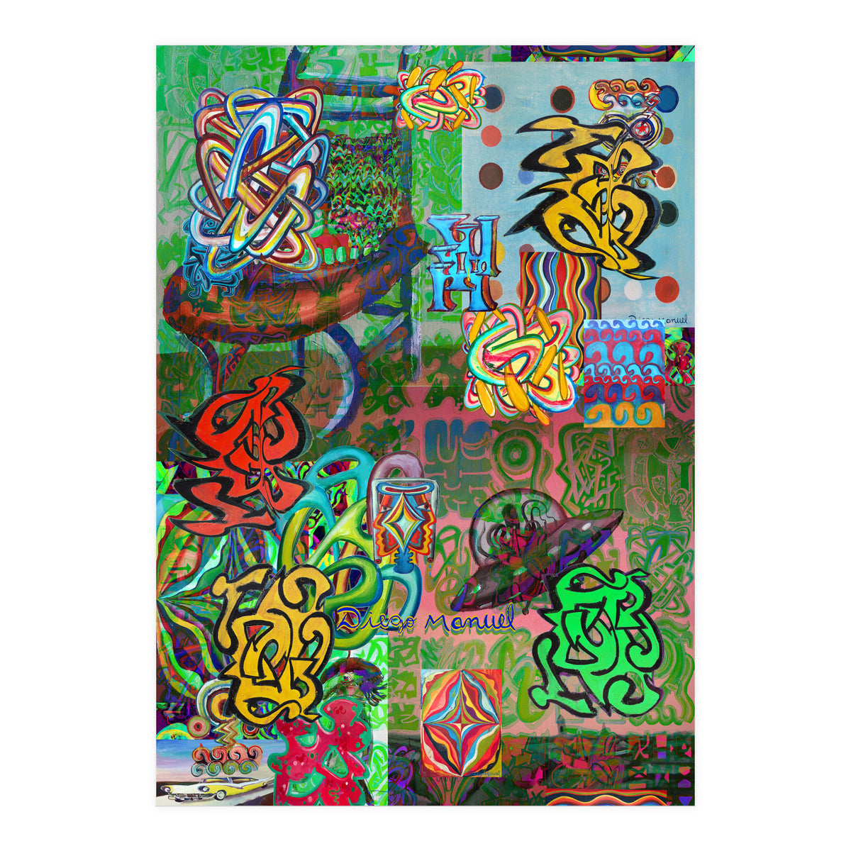 Graffiti Digital 2022 495 (Print Only)