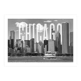 CHICAGO Skyline | Monochrome (Print Only) thumbnail