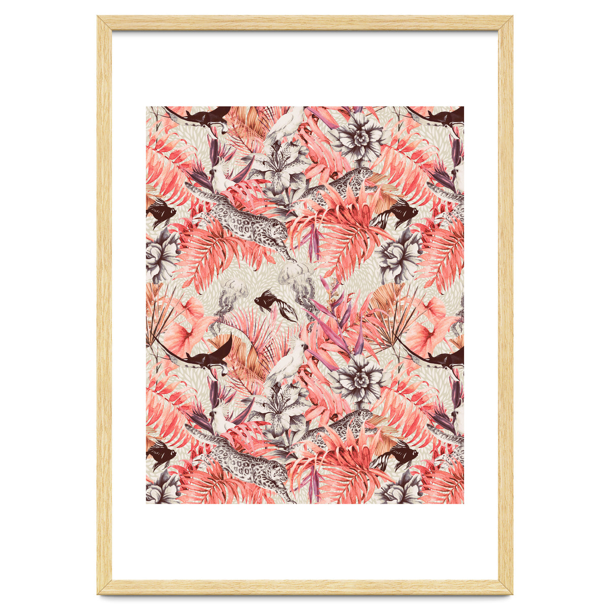 Tropical paradise pink