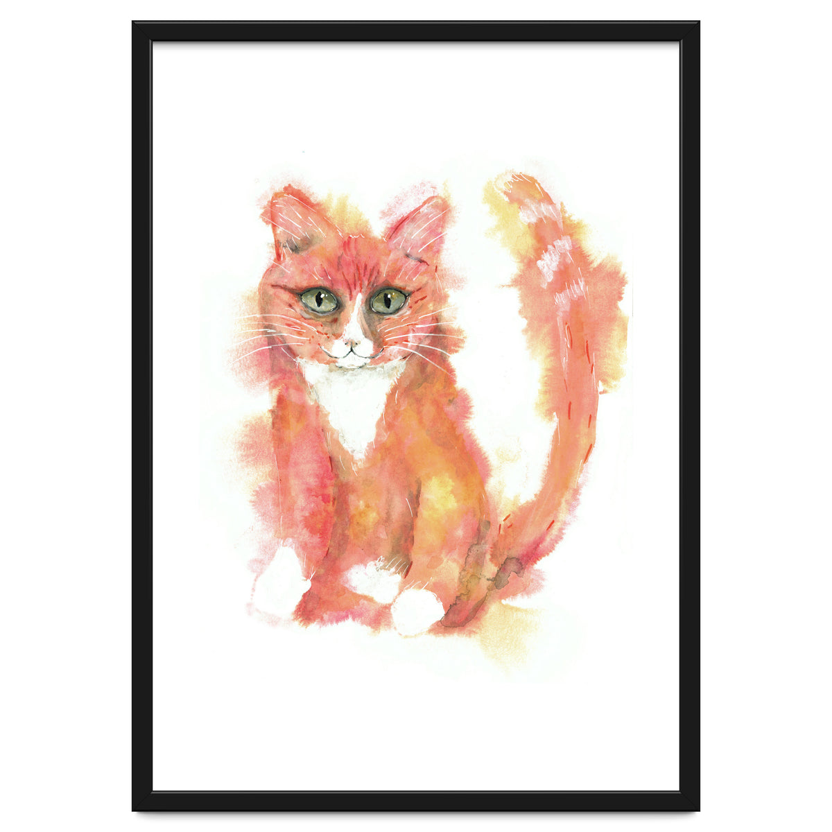 Orange tabby  cat
