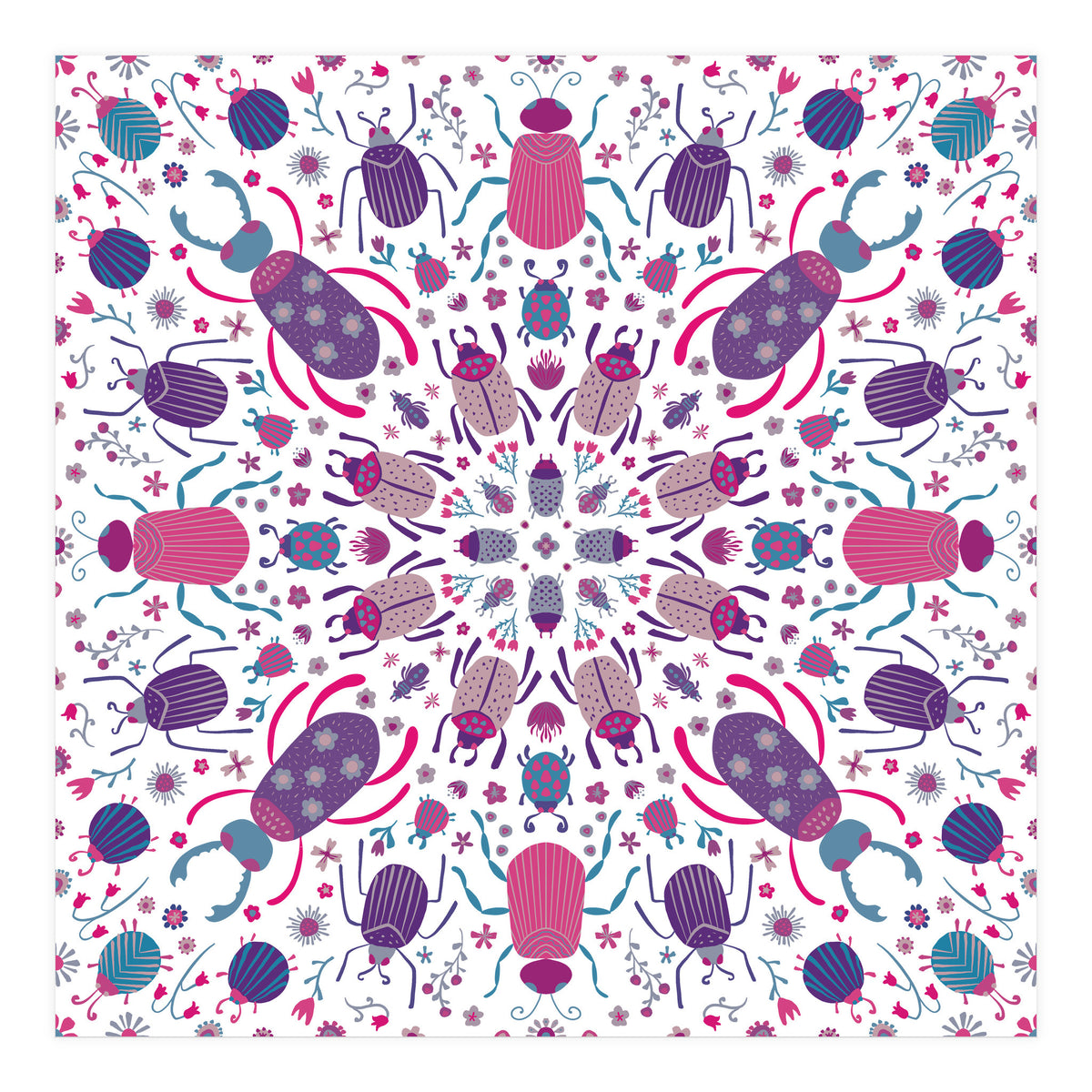 Bug Mandala (Print Only)