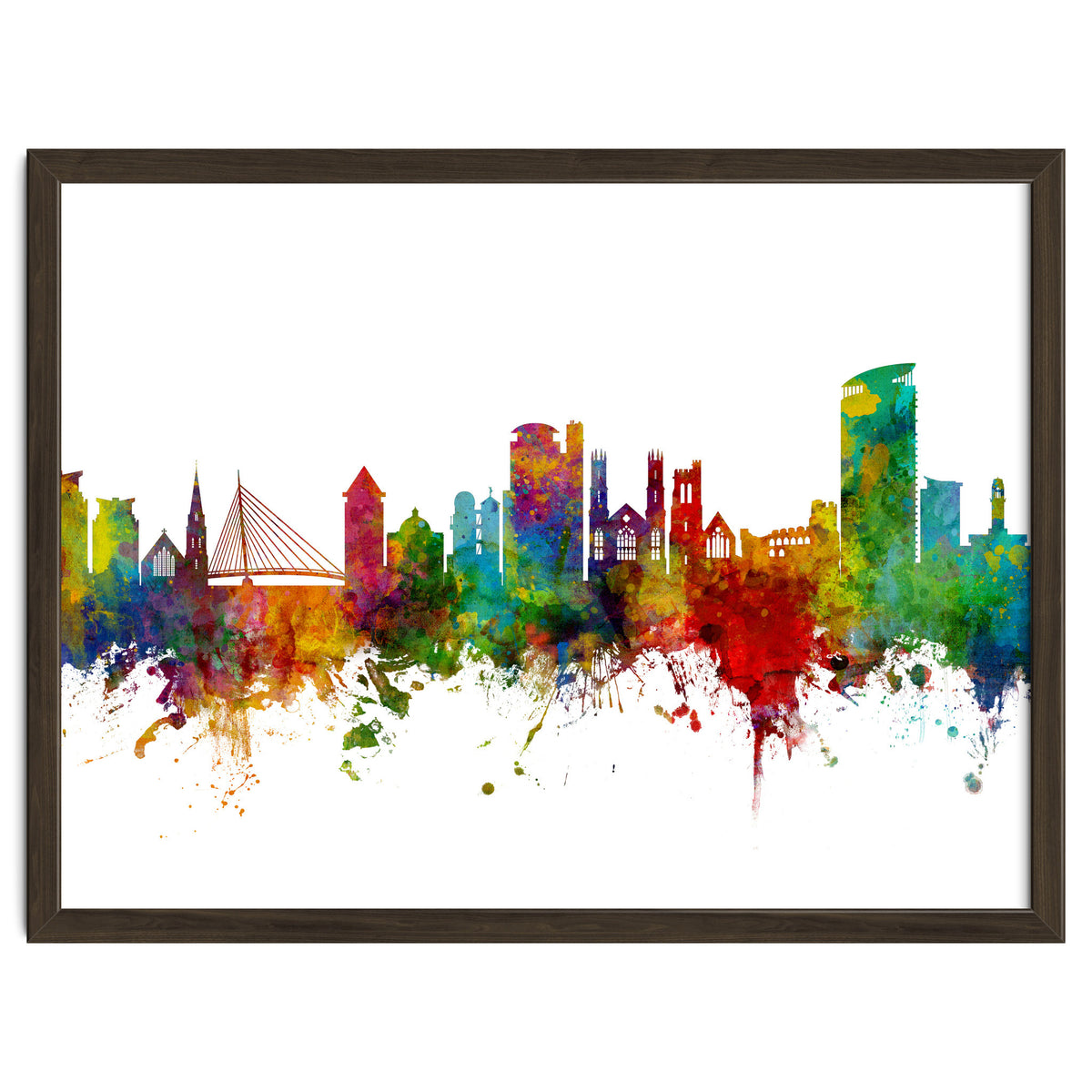 Swansea Wales Skyline