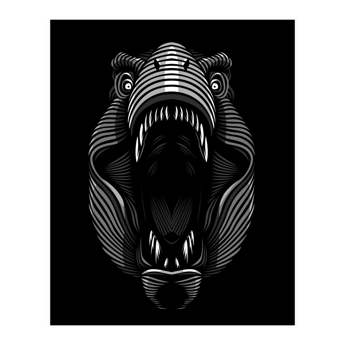 T-Rex Lines (Print Only)