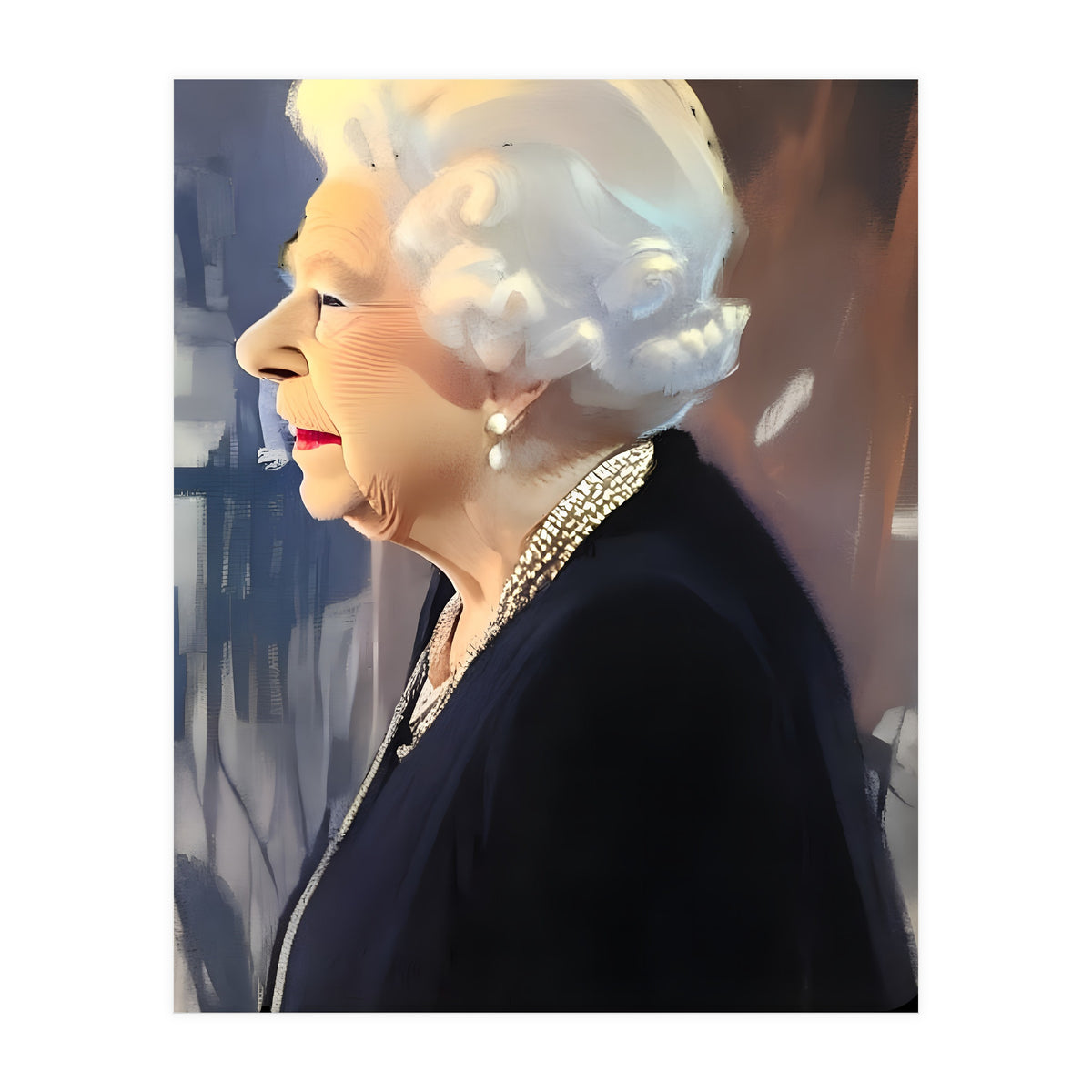 Queen Elizabeth II  (Print Only)