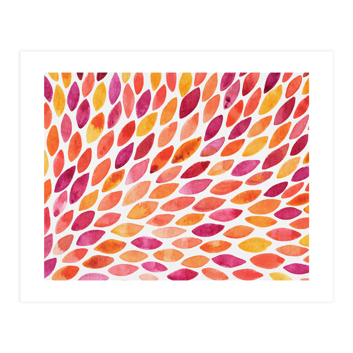 Autumn petal burst (Print Only)