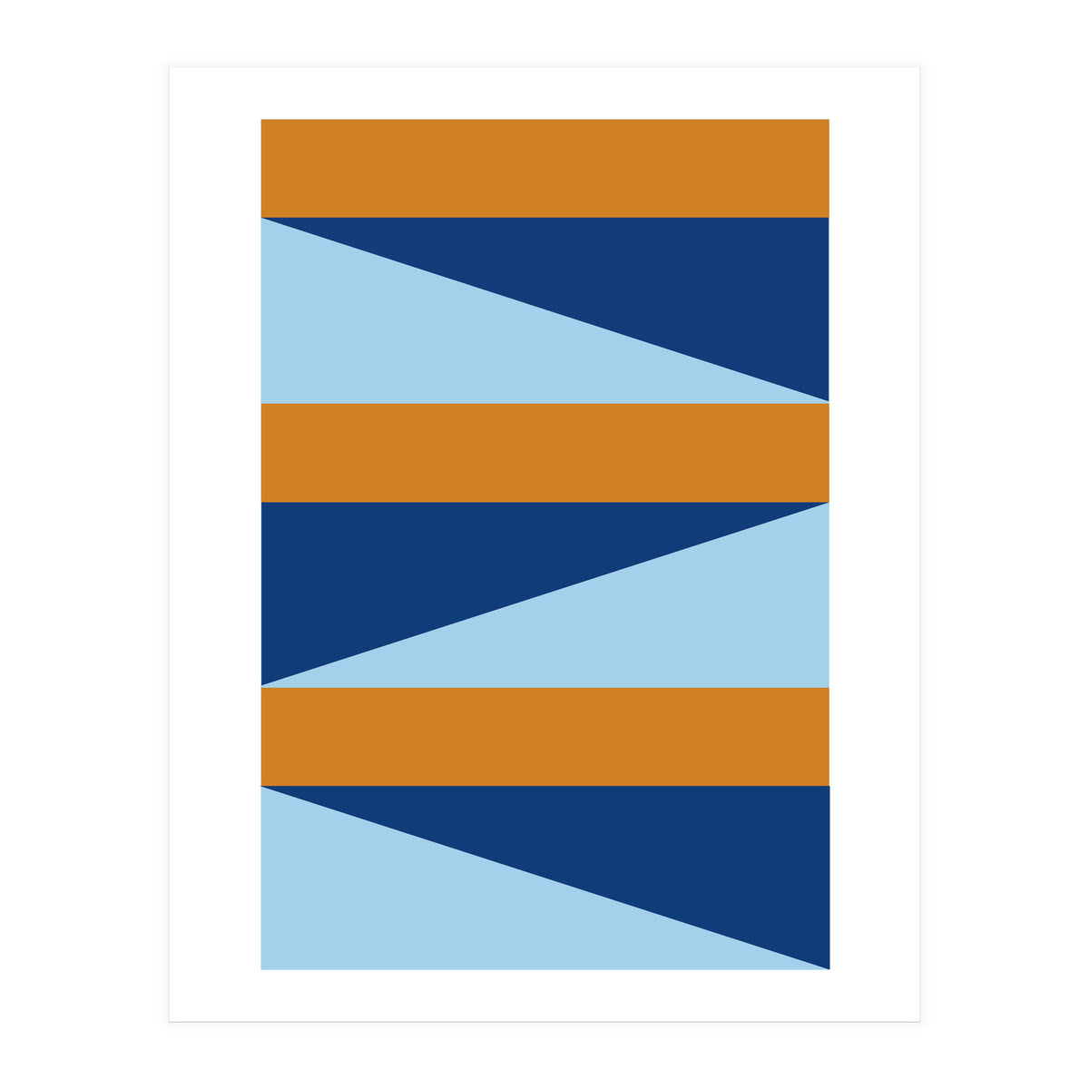 Geometric Minimalist Abstract Modern 1 (Print Only)