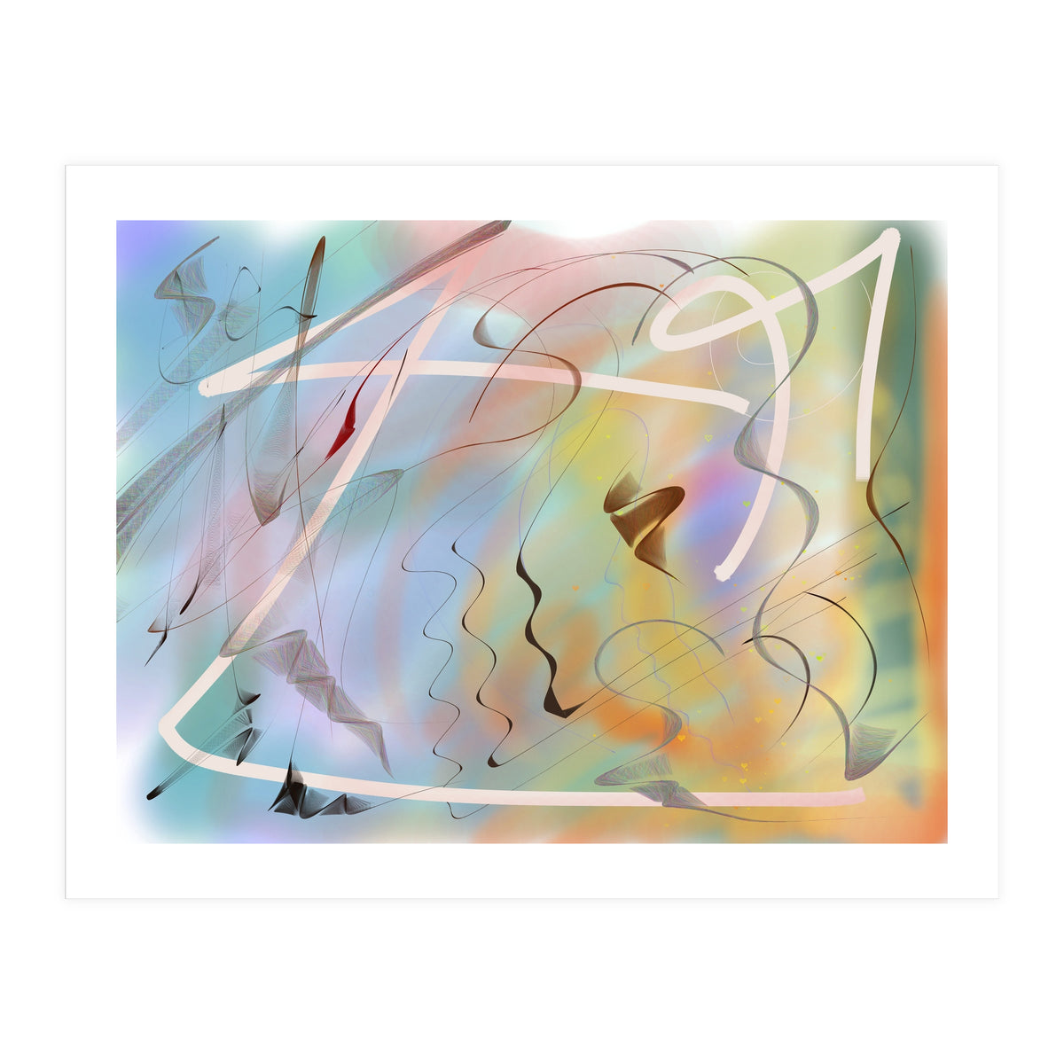 Atmosfera Em Cores (Print Only)