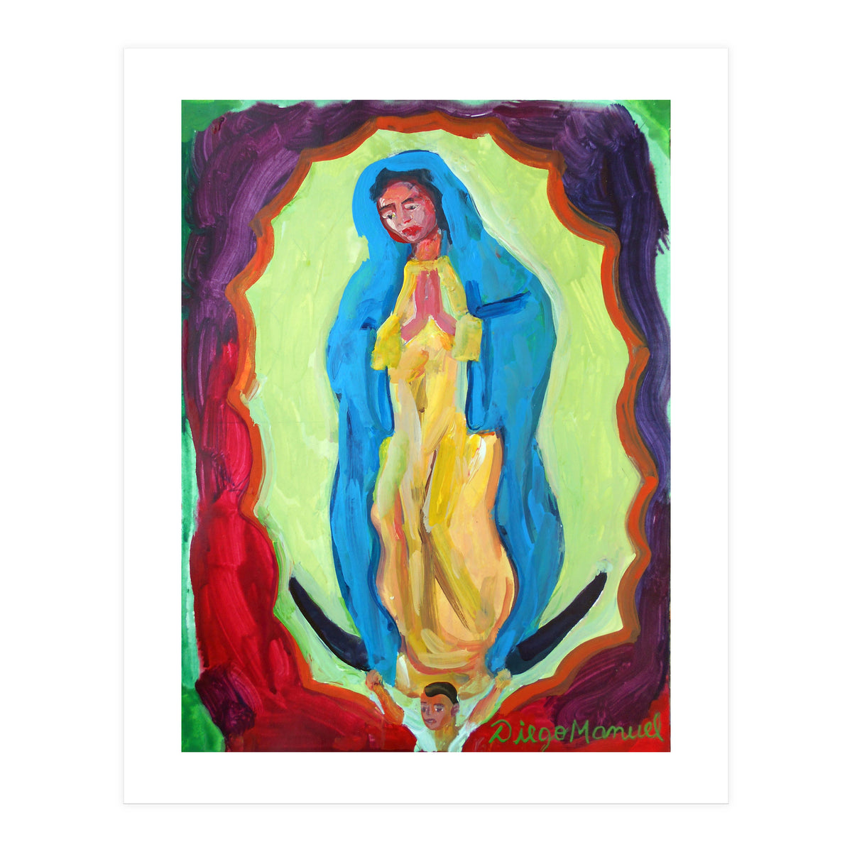 Virgen De Guadalupe 2 (Print Only)