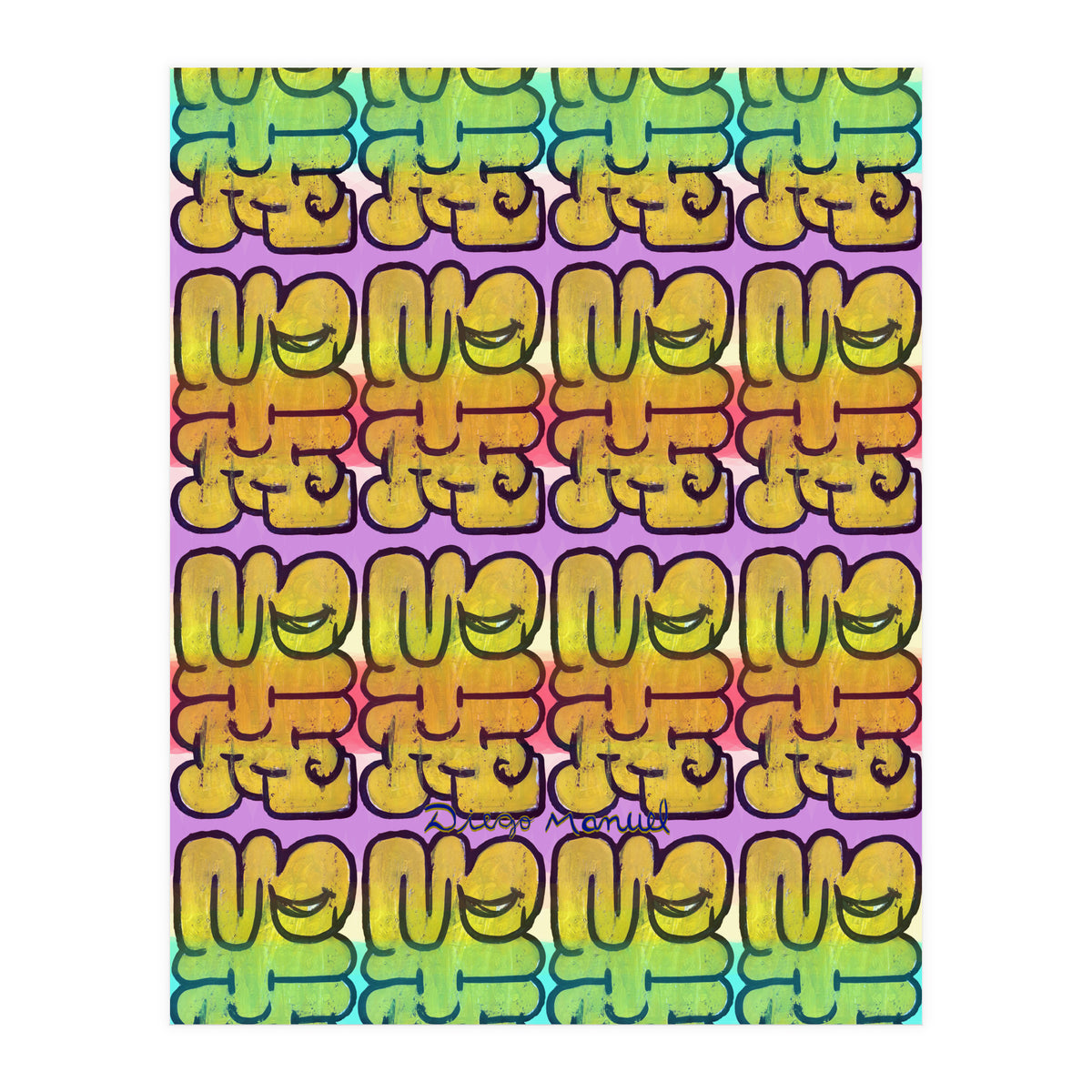 Graffitis 2021 Tapiz 96 (Print Only)