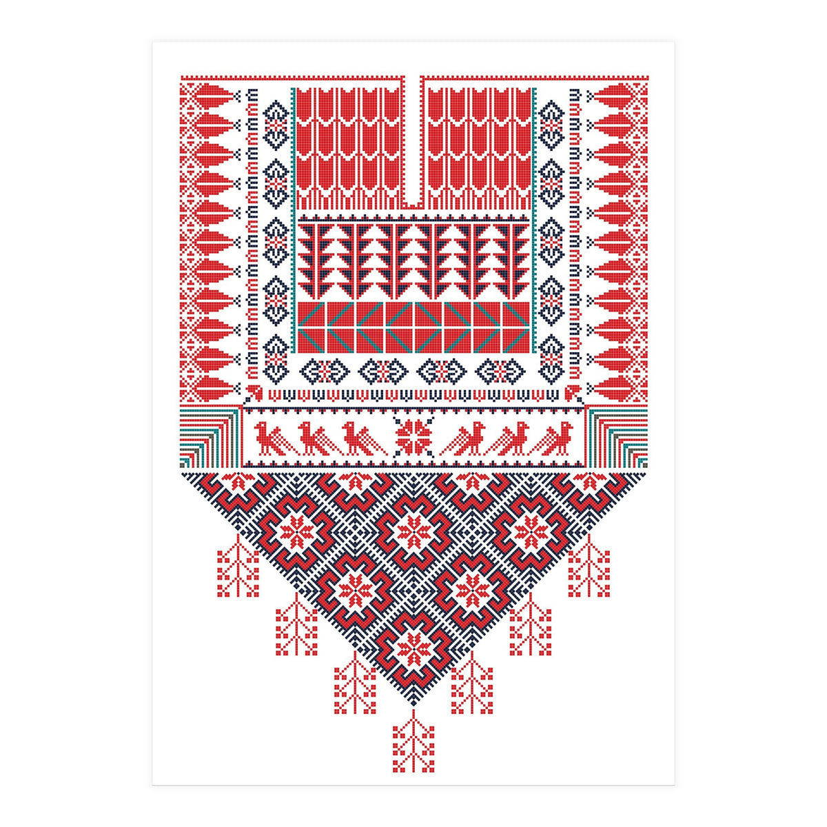 Tatreez Ornament 24 (Print Only)