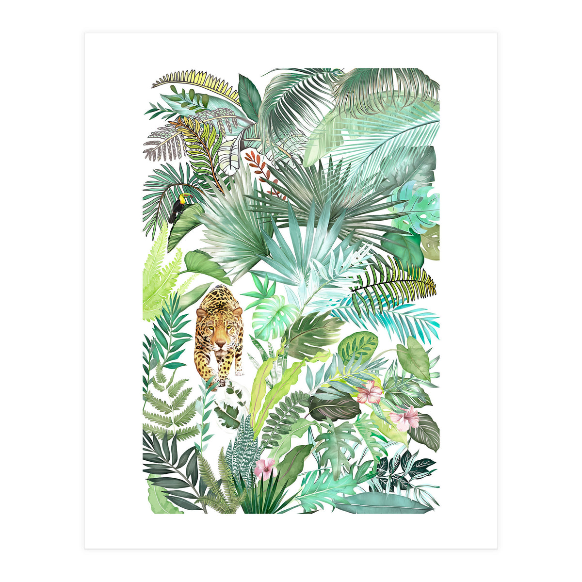 Jungle Leopard 03 (Print Only)