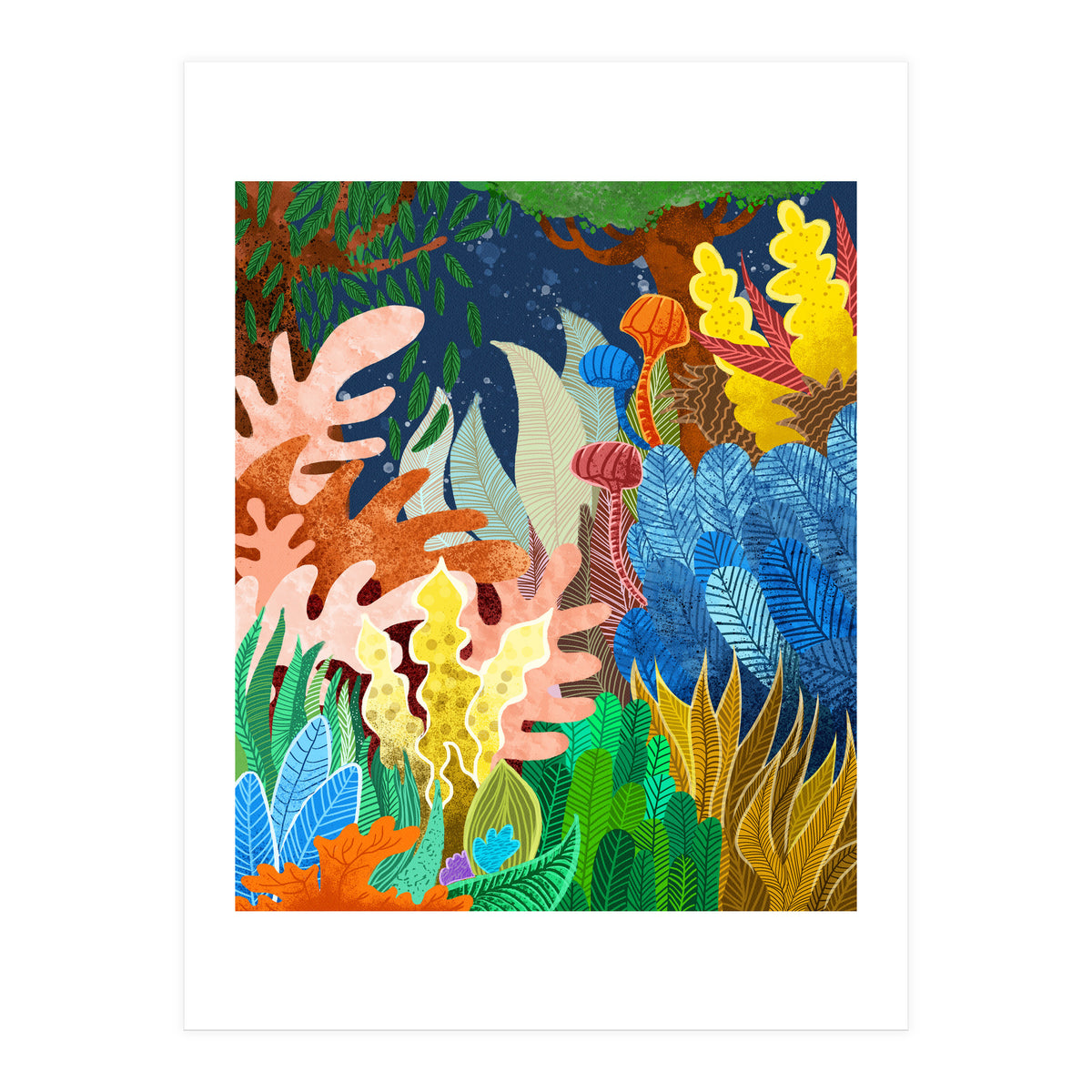 Night Forest (Print Only)