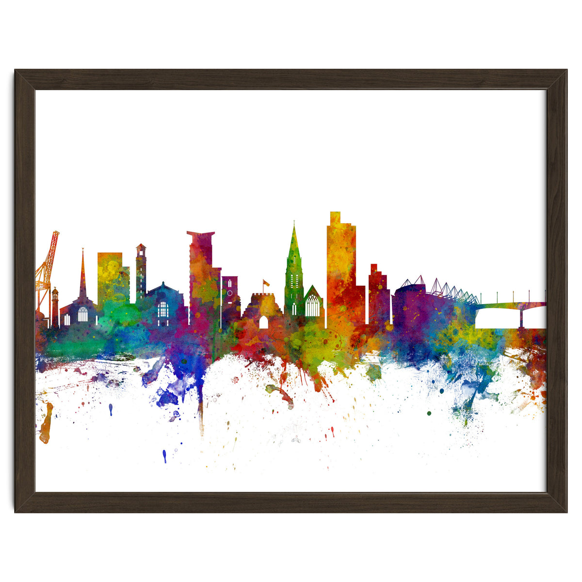 Southampton England Skyline