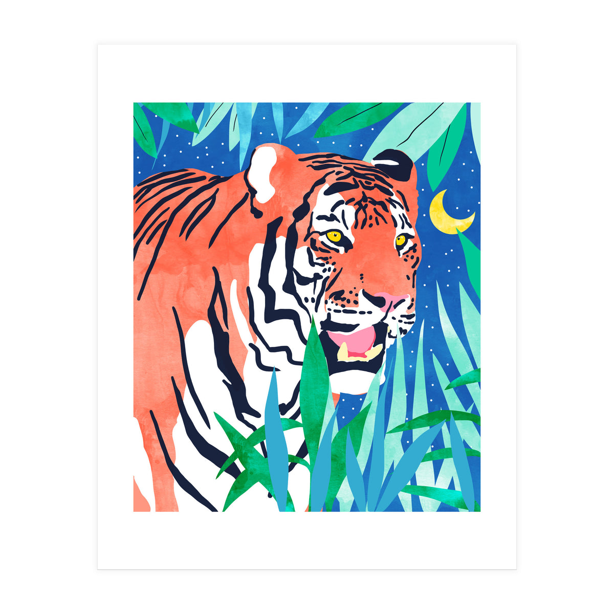 Tiger Forest (Print Only)