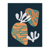 Retro Botanical Abstract Geometric Art (Print Only) thumbnail