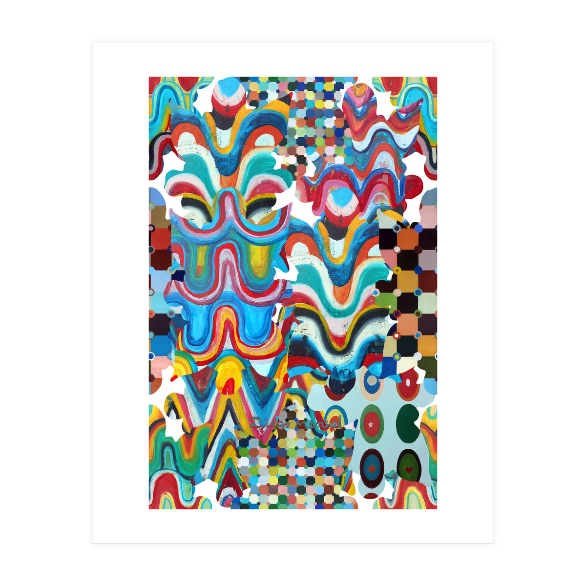 Pop Abstract 2023 Tapiz 75 (Print Only)