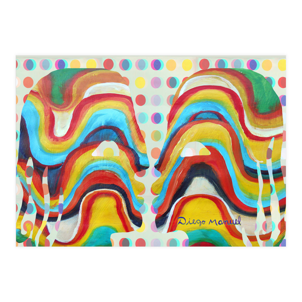 Abstracto Pop Nuevo B6 (Print Only)